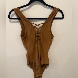 Forever 21 Women’s Velvet Bodysuit